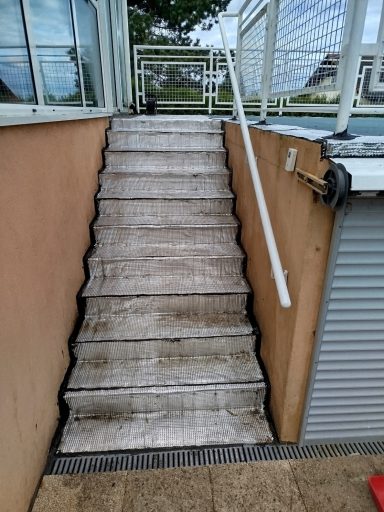 Escalier avant travaux